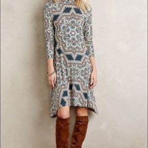 Anthropologie Dresses - Anthropologie Maeve turtleneck swing dress XS Anthropologie Dresses - Anthropologie Maeve turtleneck swing dress XS
